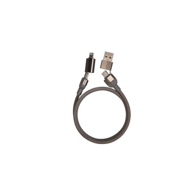 Logotrade promotional product picture of: Charging cable with data transfer DONNES Pierre Cardin