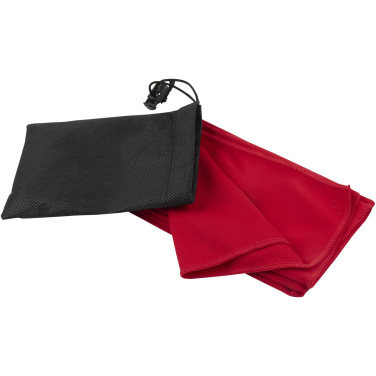 Logotrade corporate gift image of: Lucas RPET sport towel 30x80 cm