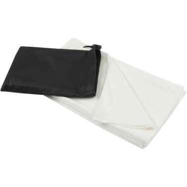 Logo trade corporate gifts image of: Lucas RPET sport towel 70x140 cm