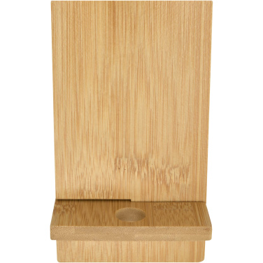Logotrade promotional item image of: Ceibo detachable bamboo phone stand