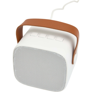 Logo trade promotional items picture of: Diya 3W wireless recycled plastic speaker