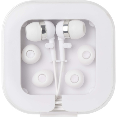 Logotrade promotional merchandise photo of: Dofida wired Type-C earbuds with recycled plastic storage box