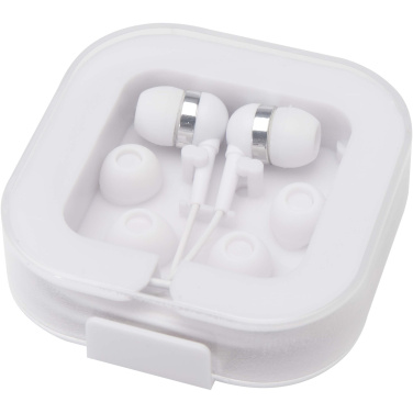 Logotrade promotional merchandise picture of: Dofida wired Type-C earbuds with recycled plastic storage box