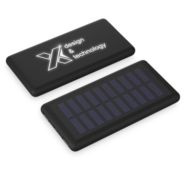 Logo trade promotional items picture of: SCX.design P30 8000 mAh light-up solar power bank