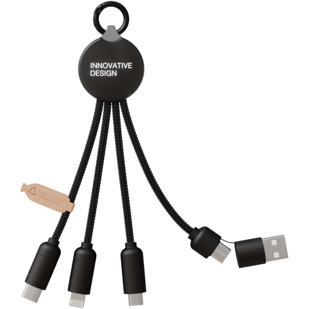 Logotrade promotional giveaways photo of: SCX.design C14 15W 5-in-1 charging cable