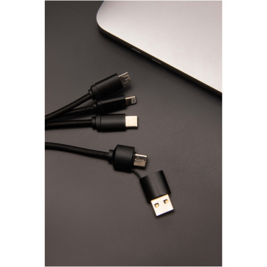 Logo trade advertising products picture of: SCX.design C14 15W 5-in-1 charging cable
