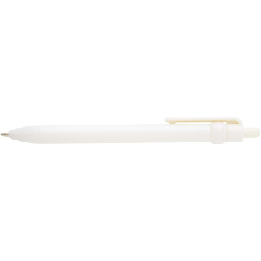 Logo trade promotional items image of: Fidget recycled plastic ballpoint pen (black ink)