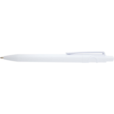 Logo trade promotional gift photo of: Unica recycled plastic ballpoint pen (blue ink)