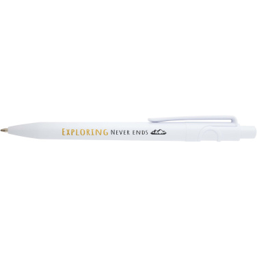 Logo trade promotional products image of: Unica recycled plastic ballpoint pen (black ink)