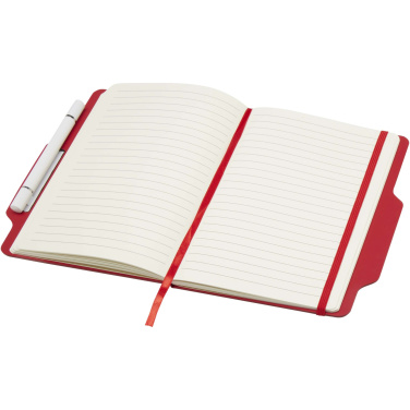 Logotrade promotional items photo of: Nexus A5 hard cover notebook with pen and pencil combo (black ink)