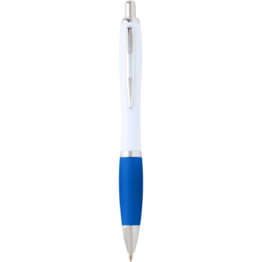 Logotrade promotional item picture of: Nash recycled plastic ballpoint pen (blue ink)