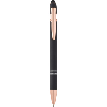 Logotrade business gift image of: Nanna ballpoint pen with rose gold finish (blue ink)