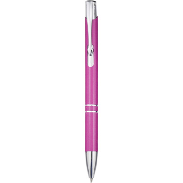 Logotrade advertising product picture of: Moneta recycled aluminium ballpoint pen (blue ink)