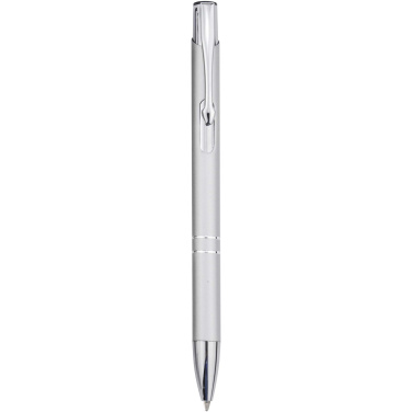 Logo trade corporate gift photo of: Moneta recycled aluminium ballpoint pen (blue ink)