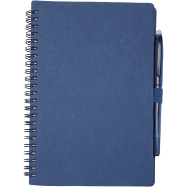 Logotrade promotional gift picture of: Slate reusable soft cover notebook and pen set (black ink)