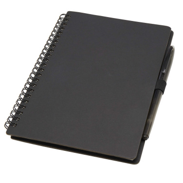 Logotrade promotional gift picture of: Slate reusable soft cover notebook and pen set (black ink)