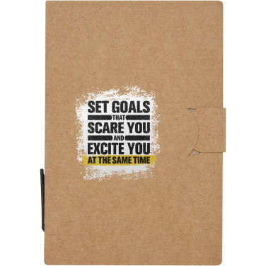 Logotrade advertising products photo of: Swift sticky notes booklet with ballpoint pen (black ink)
