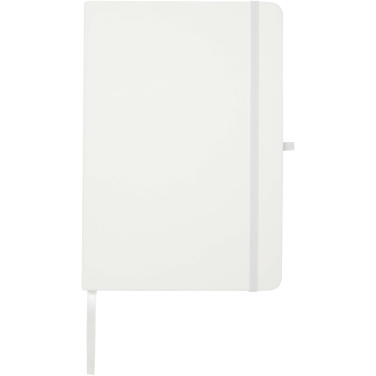 Logo trade promotional gifts picture of: Teak A5 recycled hard cover notebook with lined pages