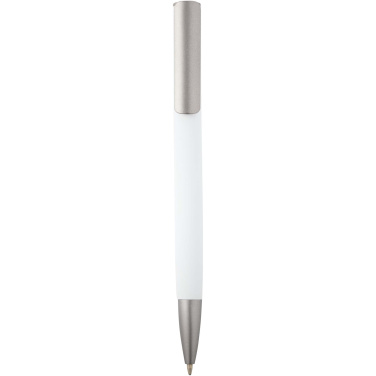 Logo trade business gift photo of: Ziguur recycled aluminium ballpoint pen (black ink)