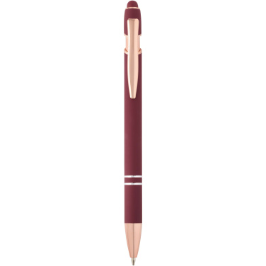 Logotrade promotional merchandise picture of: Nanna ballpoint pen with rose gold finish (black ink)