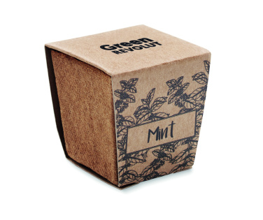 Logotrade advertising products photo of: Mint seeds growing kit
