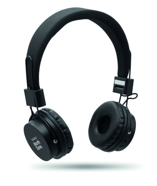 Logo trade advertising product photo of: ABS wireless foldable headphone