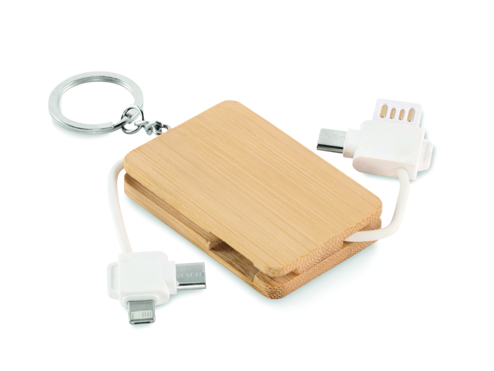 Logotrade corporate gift picture of: Key ring charging cable