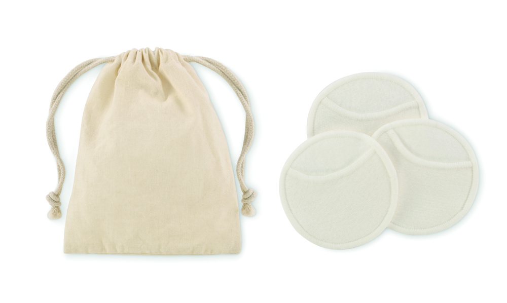Logotrade promotional gift picture of: Reusable face cleaning pad set