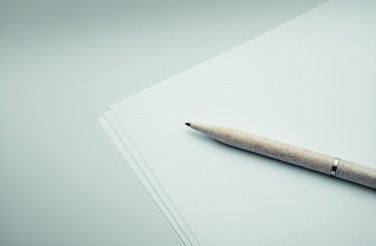 Logotrade advertising product image of: Wheat straw/ABS twist pen set