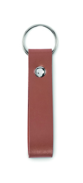 Logotrade business gift image of: PU loop key ring