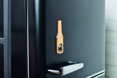 Logo trade advertising products picture of: Bamboo bottle opener