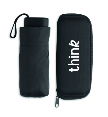 Logo trade promotional items image of: 19 inch foldable umbrella