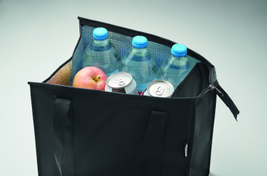 Logotrade promotional giveaway image of: Non woven RPET cooler bag