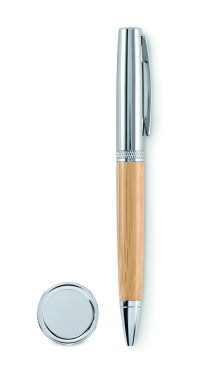 Logo trade business gifts image of: Metal twist ball pen in tube