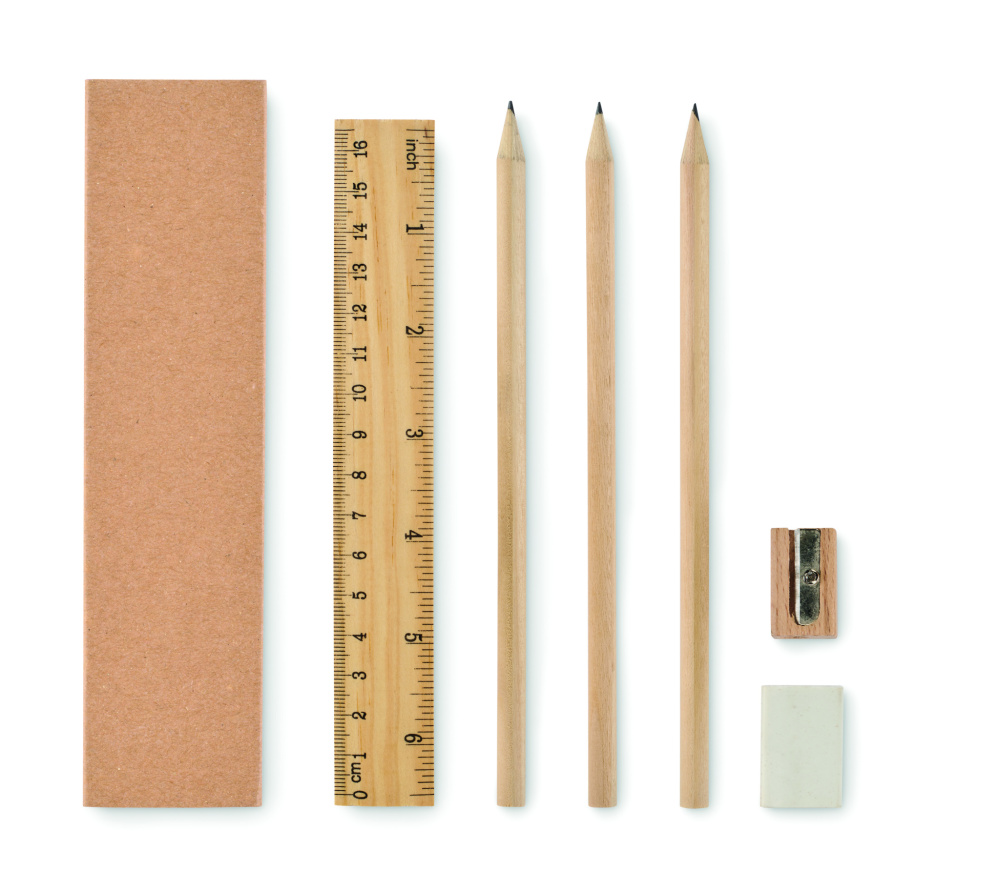 Logotrade advertising product picture of: Paper box stationery set