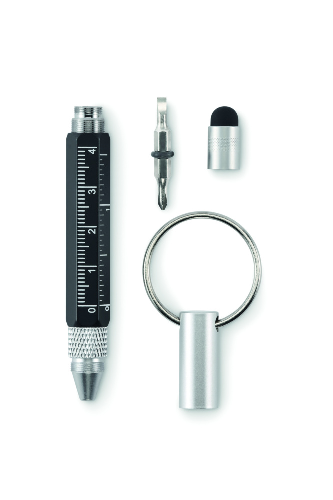 Logotrade promotional merchandise image of: Key ring with twist action pen