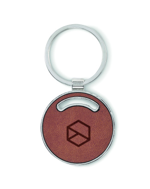 Logotrade promotional item picture of: Round shape key ring