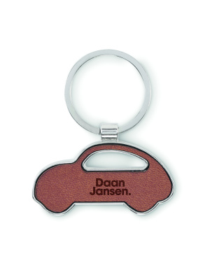 Logotrade corporate gift image of: Car shaped key ring