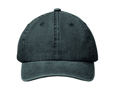 Logo trade promotional giveaways image of: 6 panel baseball cap 265 gr/m²