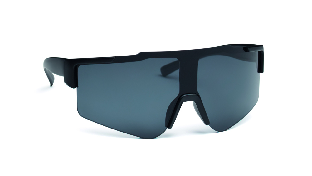 Logo trade corporate gifts image of: Mirrored sports sunglasses