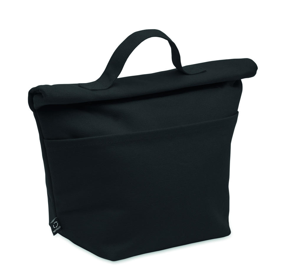 Logo trade advertising product photo of: Recycled cotton cooler bag