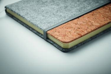 Logotrade promotional item image of: A5 RPET cork notebook