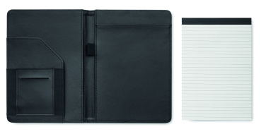 Logo trade advertising product photo of: A5 portfolio 300D RPET