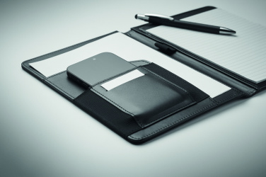 Logotrade promotional item picture of: A5 portfolio 300D RPET