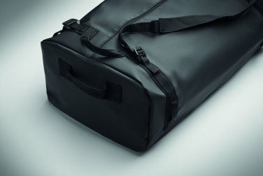 Logo trade promotional products image of: Travel tarpaulin duffle bag