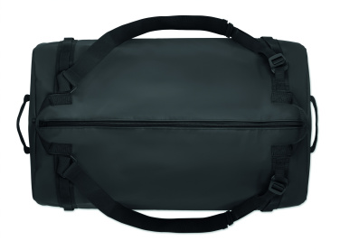Logo trade business gifts image of: Travel tarpaulin duffle bag
