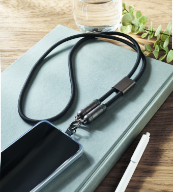 Logo trade promotional item photo of: 60W phone holder lanyard cable