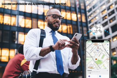 Logotrade promotional item picture of: Findcard RCS recycled plastic item finder card