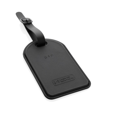 Logo trade promotional items image of: Globetrack RCSrPolyester luggage tag with worldwide locating