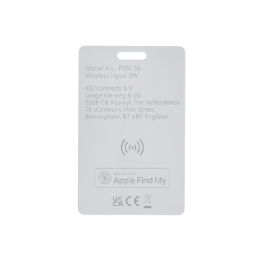 Logo trade promotional product photo of: Findit RCS rplastic ultra-thin finder card rechargeable